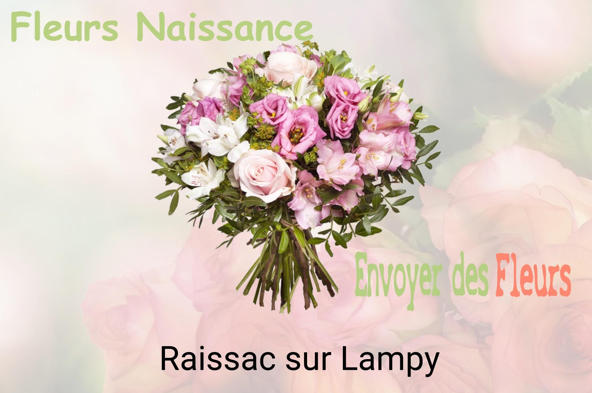 Bouquet de fleurs de naissance livré à Raissac-sur-Lampy