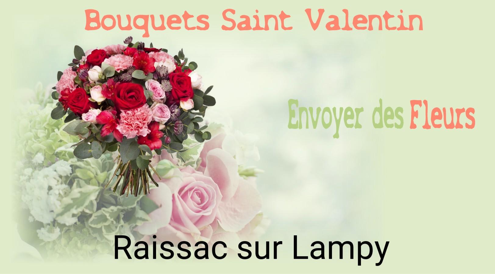 Roses de Saint-Valentin livrées à Raissac-sur-Lampy